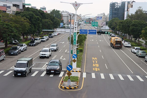 竹南環市路。圖／苗栗縣府提供