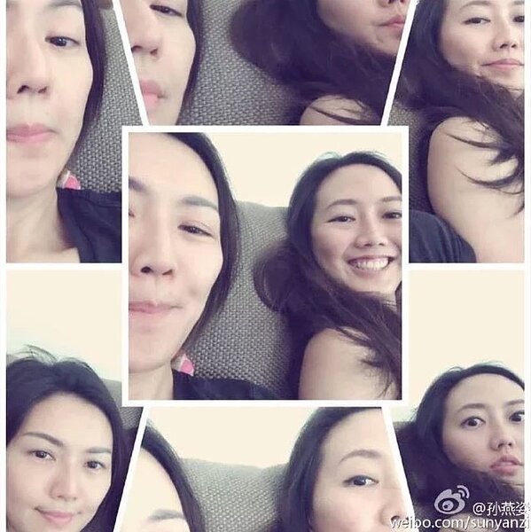 孫燕姿和妹妹先前感情不錯。圖/摘自微博