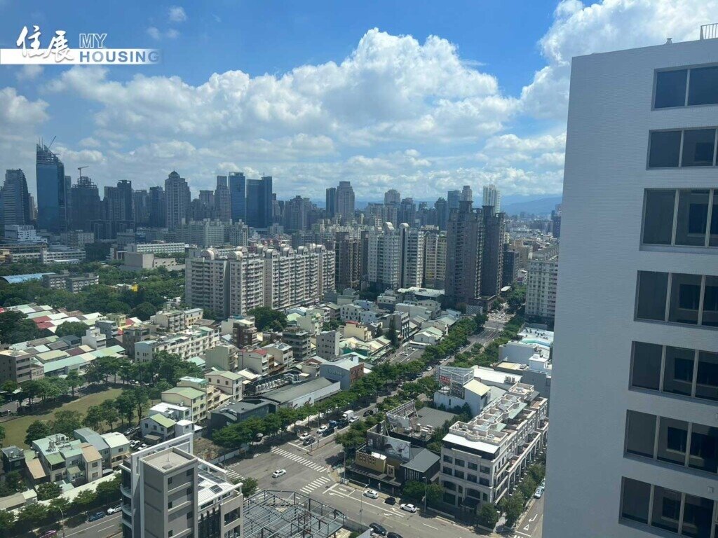 單元二不僅是台中重劃區中首個低密度開發區域，又有緊鄰七期新市政中心的地段優。圖／朱福山攝