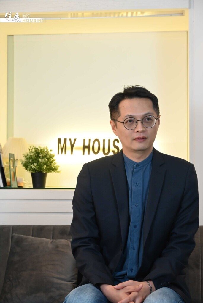 住展雜誌發言人陳炳辰。