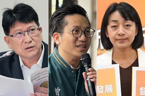 竹縣立委候選人為解決青年住屋問題,國民黨林思銘(左圖)提出建只租不售的工業宅;民進黨曾聖凱(中圖)與時力王婉諭(右圖)認為要再調高囤房稅、空屋稅。 圖/立委林思銘競辦提供、記者黃羿馨攝影、王婉諭立委辦公室提供