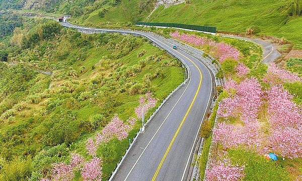 台18線阿里山公路自1982年通車以來，因路形設計規畫，從觸口34K以上路段限速維持30公里，引來民眾、客運業者質疑是陷人違規的「陽謀」。（取自公路局臉書／呂妍庭嘉義傳真）