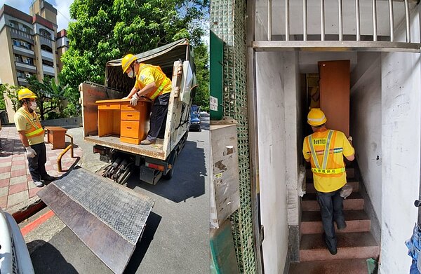 台北市環保局持續推動「再生家具．讓愛永續」援贈計畫幫助弱勢。圖／台北市政府提供