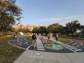高雄岡山兒童交通公園　成為孩子學交通規則的現成教室