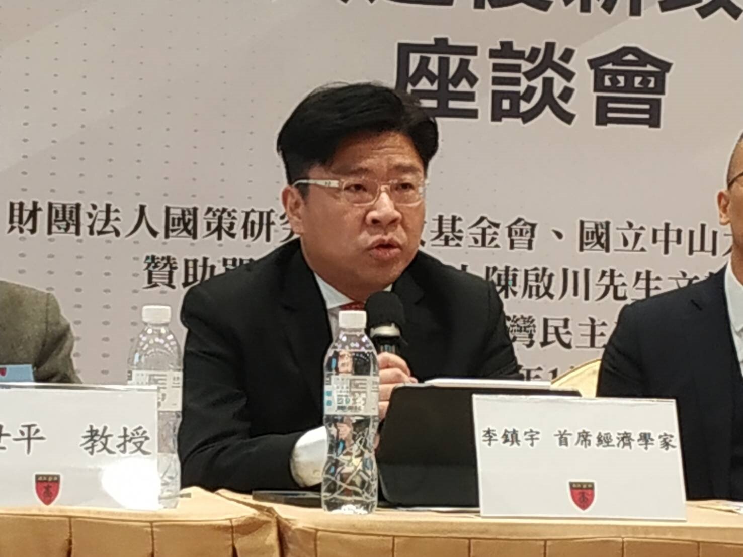 台新金控首席經濟學家李鎮宇。記者黃雅慧/攝影