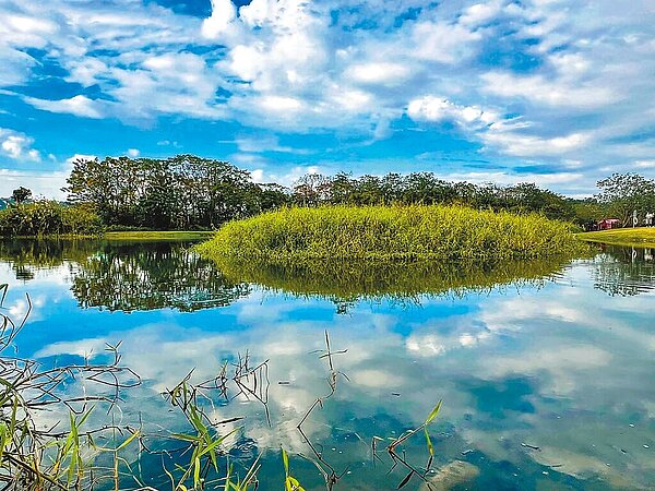 桃園市大溪區山豬湖生態園區2期工程將於農曆過年前開園,地方盼能闢建停車場,才能提升遊客造訪意願帶動大溪觀光。圖/李柏坊提供