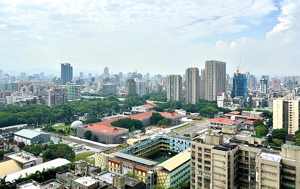 房市、鳥瞰、台北。圖／好房網News記者蔡佩蓉攝影