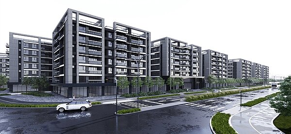 1,925戶安置住宅將於2025年初開始陸續辦理驗屋及點交入住作業,後續也可作為「中繼住宅」,以妥善安置在等待安置街廓興建全新透天厝的拆遷戶。圖(安置住宅模擬圖)/桃園市都發局提供