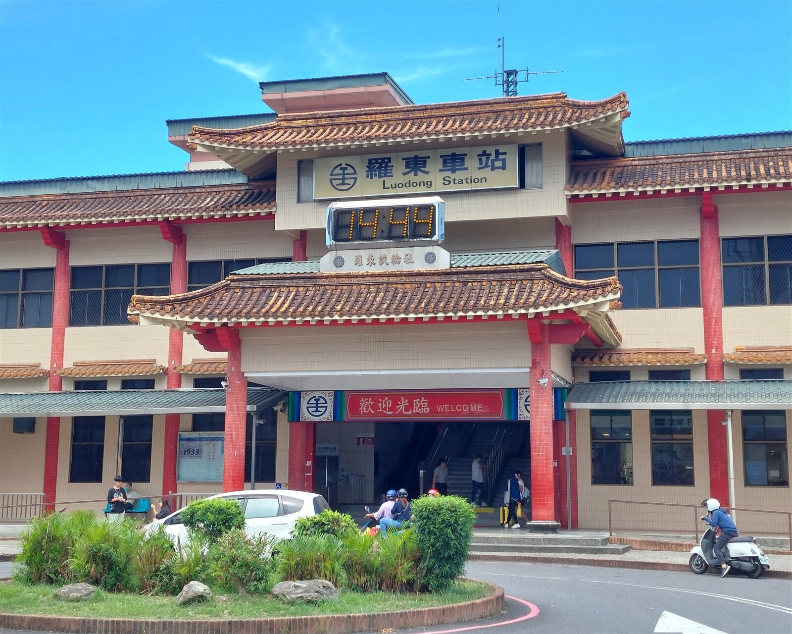 該工程是二結、羅東車站內電梯變更，包含新建無障礙電梯與改建原有電梯。圖為羅東車站。記者陳敬丰／攝影 