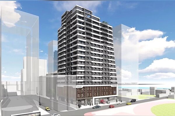 三重光興段公辦都更案今核定發布實施，更新後將興建1棟地上17層地下4層的住辦混合大樓。圖／新北市城鄉局提供
