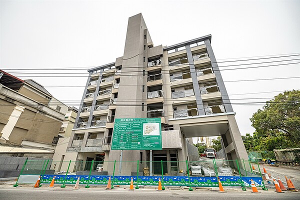 南投縣第一期青年住宅即將完工。圖/建設處提供