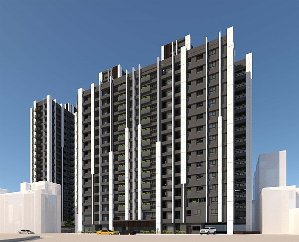 板橋富豪社區海砂屋都更審議通過。此為更新後模擬圖。圖／新北市政府提供