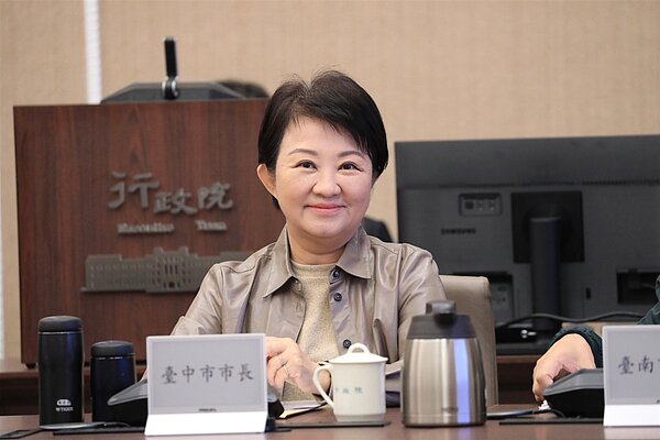 台中市長盧秀燕爭取中捷藍線與綠線延伸於年前核定。圖／台中市政府提供