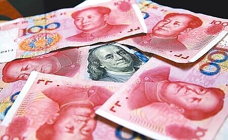 外銀指出,若美國聯準會降息、人民幣成新興市場投資及融資貨幣,及大陸用人民幣購入能源需求等多重要素下,將有利人民幣升值走勢。圖∕本報資料照片