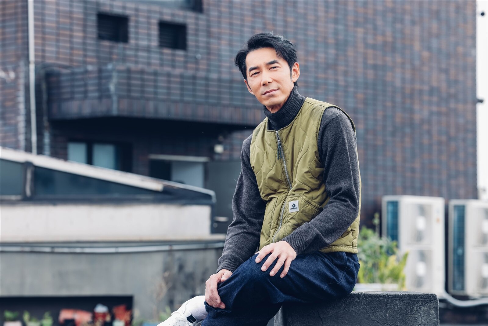 李李仁在「華麗計程車行」飾演與自己個性反差大的溫柔男。記者吳致碩/攝影