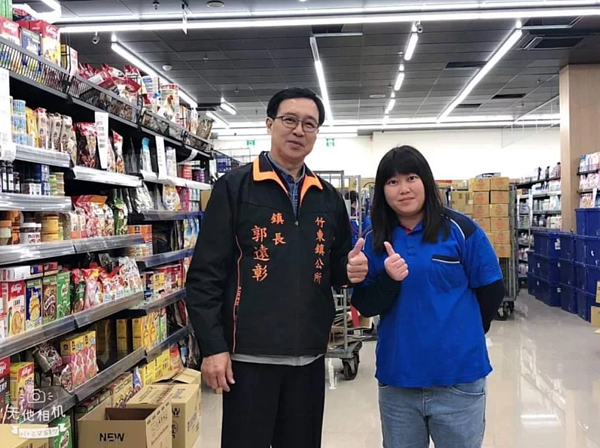 竹東鎮仁愛停車場2月2日進駐賣場，提供民眾購物新選擇。圖／竹東鎮公所提供