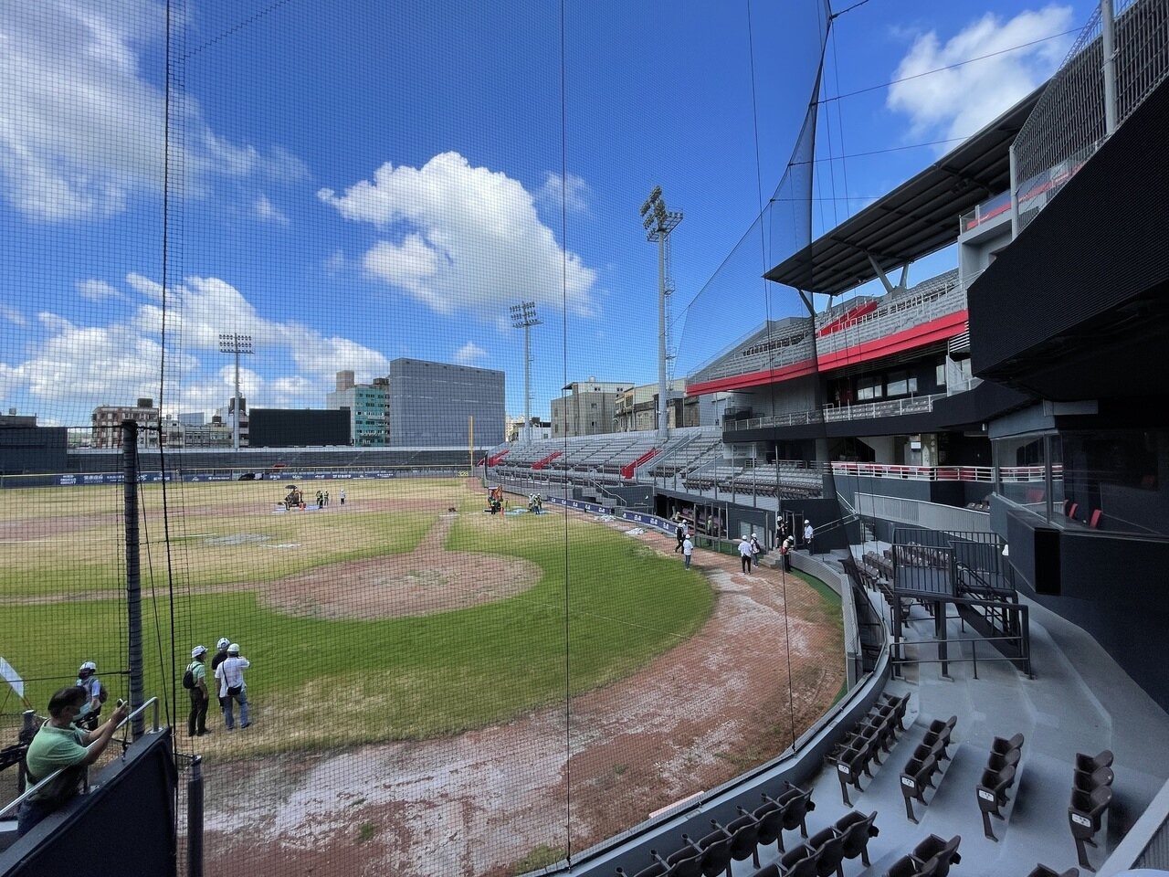 新竹棒球場改善持續引發關注。圖/聯合報系資料照