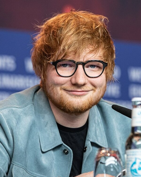 紅髮艾德Ed Sheeran。圖／維基百科