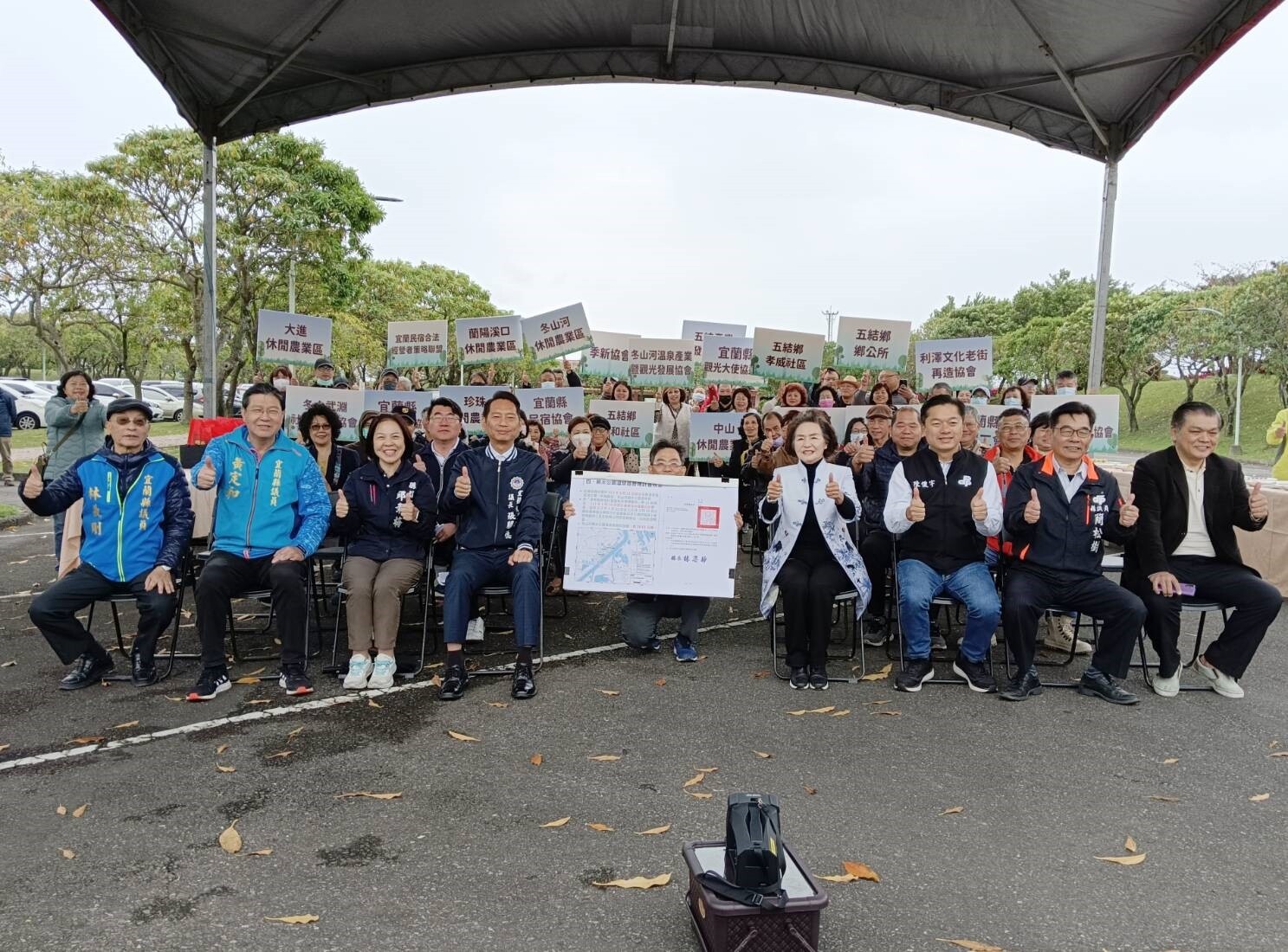 旅宿業者期待開發冬山河親水公園溫泉，再創一波觀光榮景，帶動經濟發展。記者戴永華／攝影 