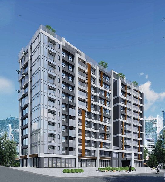 案件更新後模擬圖。圖/新北市都更處提供