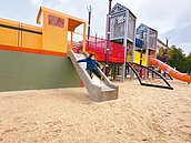 防護機制上路　台南仁德公園遊具區重啟