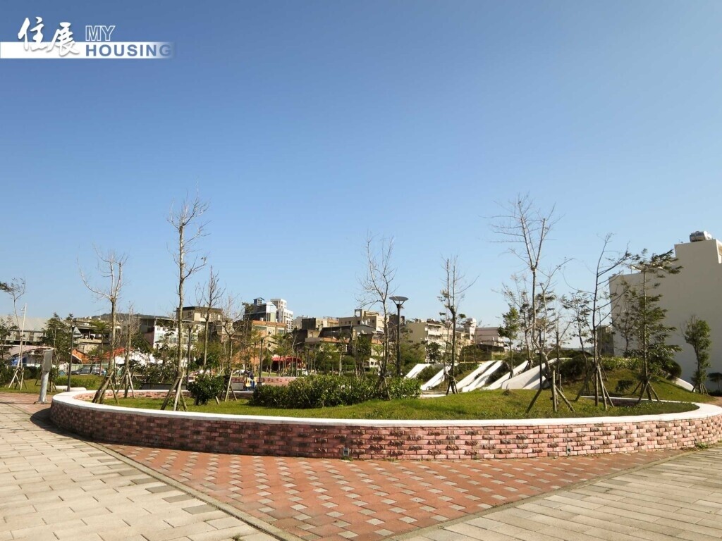 圖為田新重劃區公園