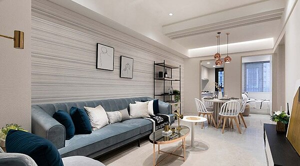 昕上城樣品屋實景。圖／擷取自亞昕國際官網