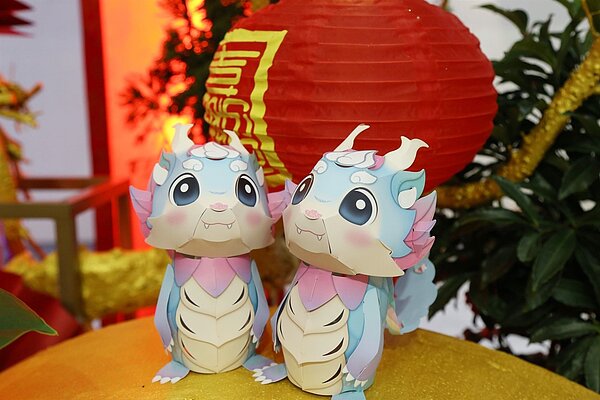 嘉義市「寶寶龍」小提燈。圖/民政處、觀光新聞處提供