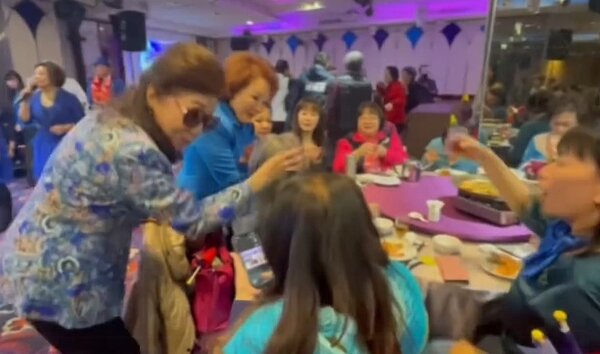 永和婦女會年終尾牙藍色主題趴