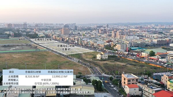 基地空拍位置圖／都市發展局提供