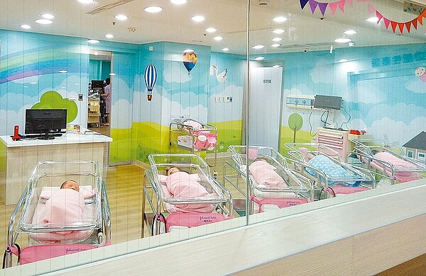 新生兒銳減，今年可能出現史上最少龍子龍女誕生的龍年。圖／郭綜合醫院提供