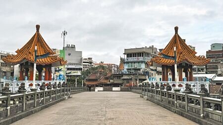 有近40年歷史的新北三峽長福橋,預計2026年完成改建。(劉瑋晴攝)