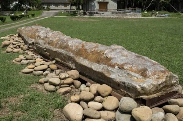 牛罵頭文化園區戶外的文化遺址。圖/台中市政府提供