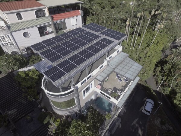 北市補助太陽光電設備開跑。圖／台北市產發局提供