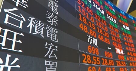 圖為台股新春開紅盤。(本報資料照片)