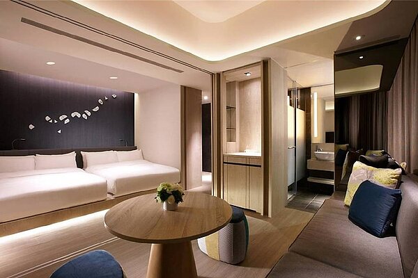 農曆年後市場淡,加上國人瘋出國,全台位在景區的休閒度假飯店打搶客戰。圖/晶泉丰旅提供