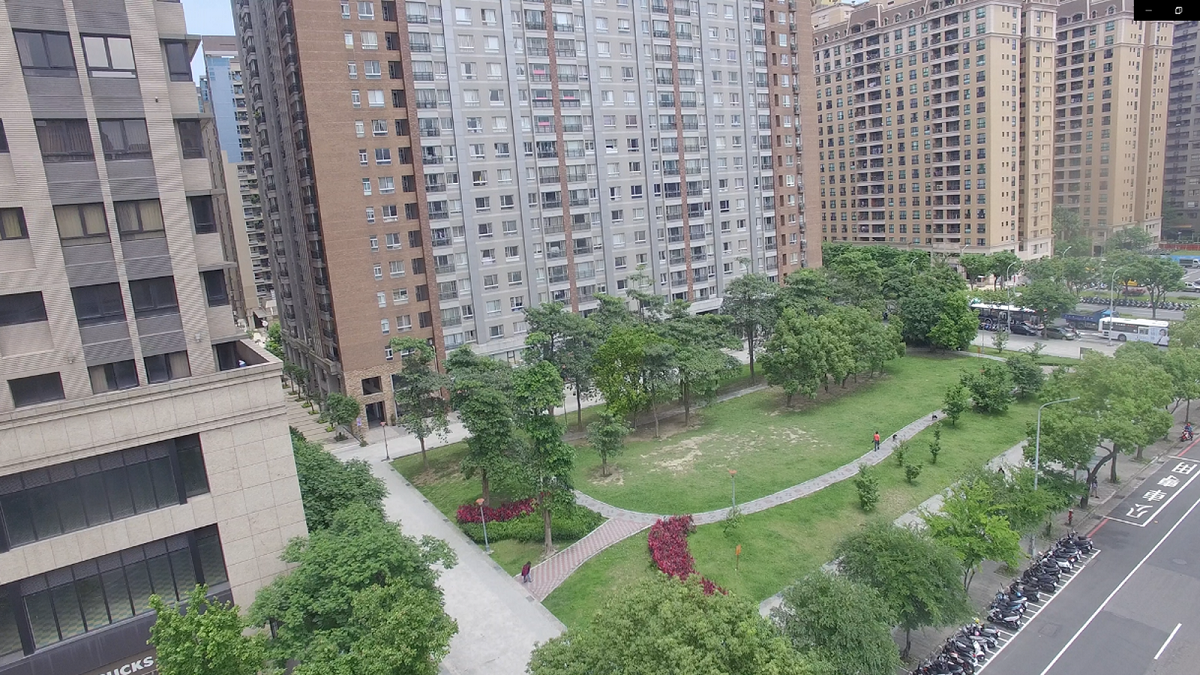 大義路、學成路口閒置車站用地現況圖。圖/新北市城鄉局提供