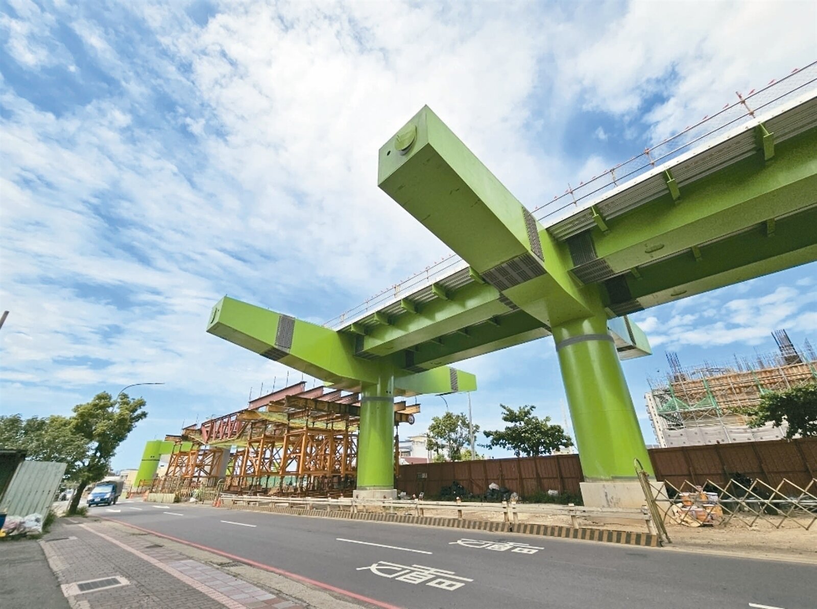 桃園捷運綠線拚2026年北段7站通車。記者鄭國樑/攝影