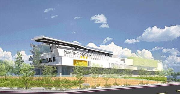 北市將投入19億興建百齡抽水站。圖／台北市工務局提供