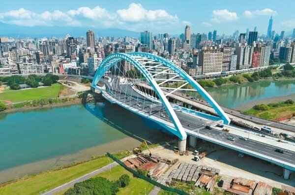 中正新橋將於3月16日開放新北市往台北市方向。圖／新北工務局提供
