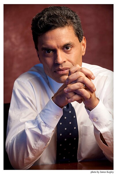 CNN名主持人札卡利亞。圖/取自Fareed Zakaria臉書