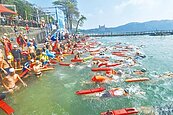 日月潭萬人泳渡　鐵人3項打頭陣