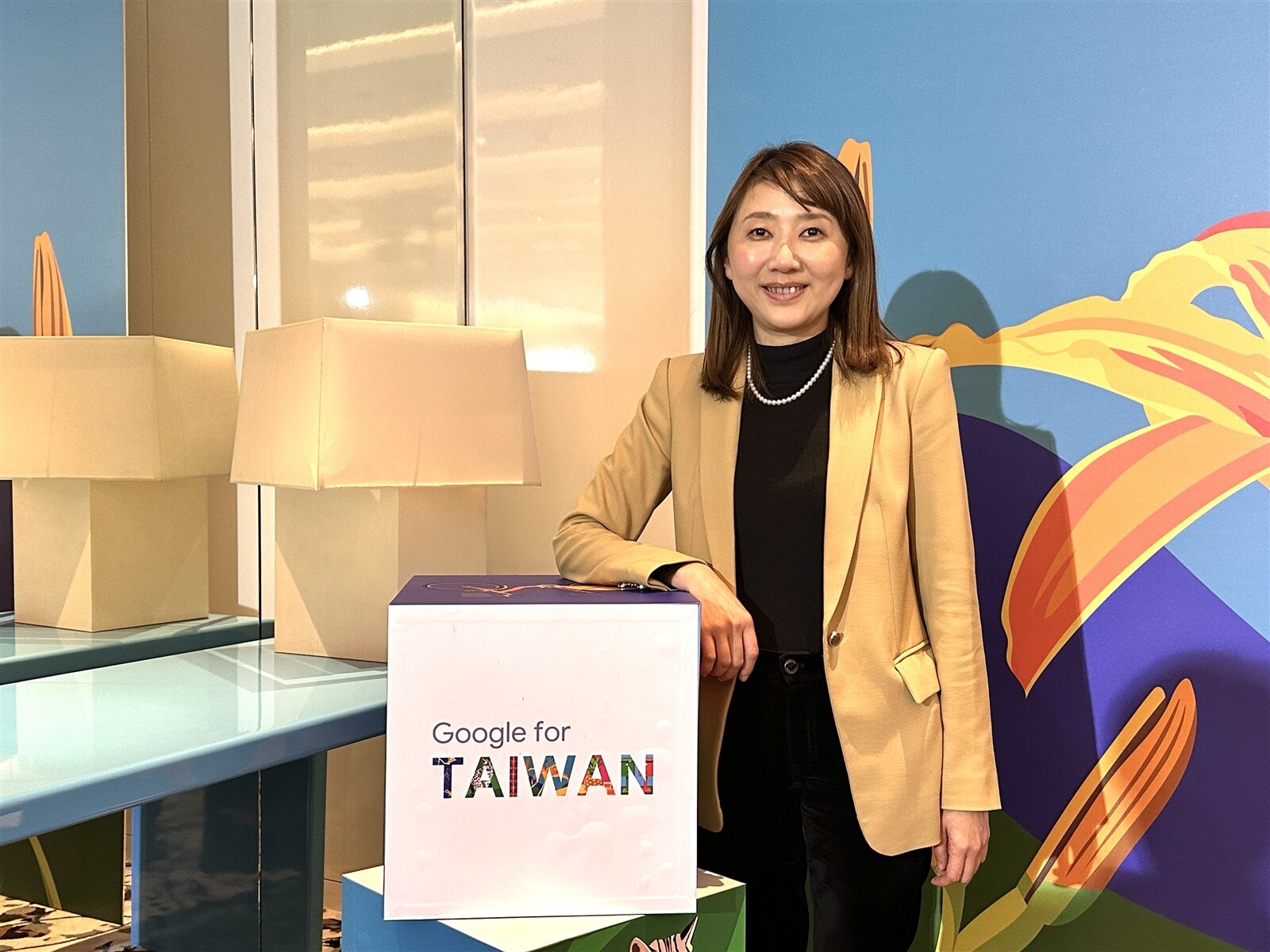 Google台灣總經理林雅芳。 圖／聯合報系資料照片