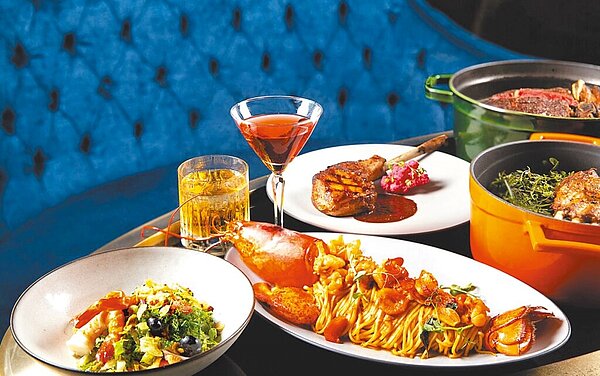 台北萬豪酒店INGE’S Bar & Grill新菜單單點菜品每道420元至6000元不等。圖/台北萬豪酒店提供。飲酒過量 有礙健康