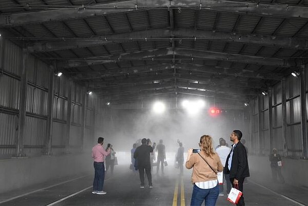 沙崙智慧綠能科學城內有許多研發成果,已經可以大量應用在緊急危難的情境。圖/台南市政府提供