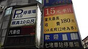 七堵火車站停車費漲價　舊招牌沒拆...挨批欺騙消費者