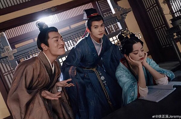 徐正溪和歐陽娜娜主演《永安夢》。圖/截自微博@徐正溪