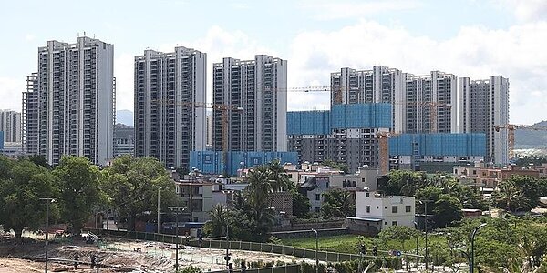 大陸國家發改委近日指出,到2025年,建築領域節能降碳制度體系更加健全。圖/中新社