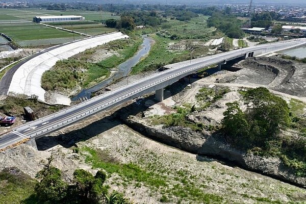 南81線重溪橋改建通車。圖／台南市政府提供