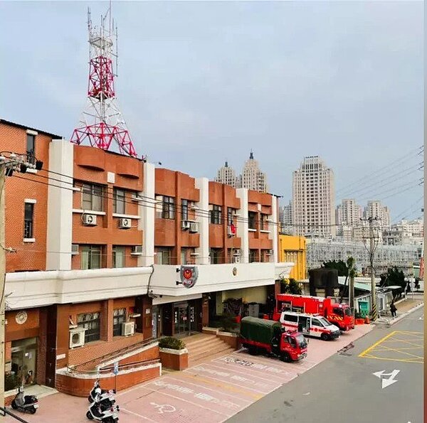 新竹市警察局第二分局埔頂派出所位於光復路上,辦公廳舍老舊。圖/取自埔頂派出所臉書粉絲專頁